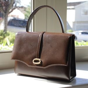 👜 Vintage Brown Marchioness Handbag
